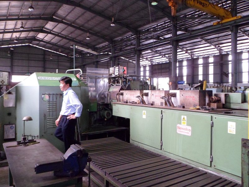 Nedschroef Model MW53 Hot Forming Line 