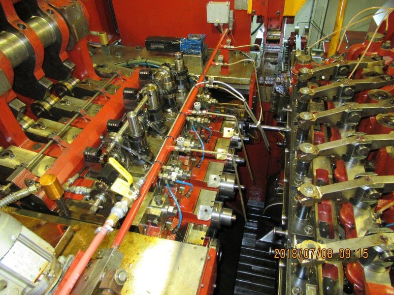 Sacma Model SP-660 AL 5 Die Long Stroke Cold Former 