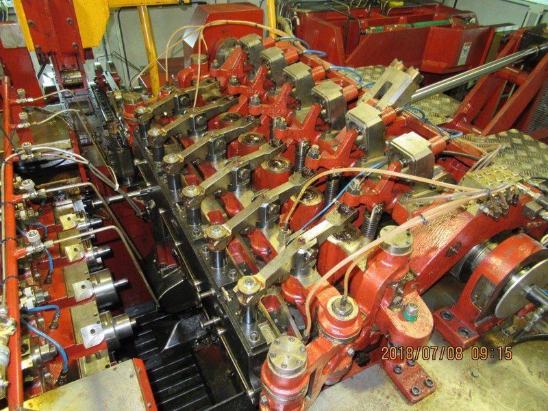 Sacma Model SP-660 AL 5 Die Long Stroke Cold Former 