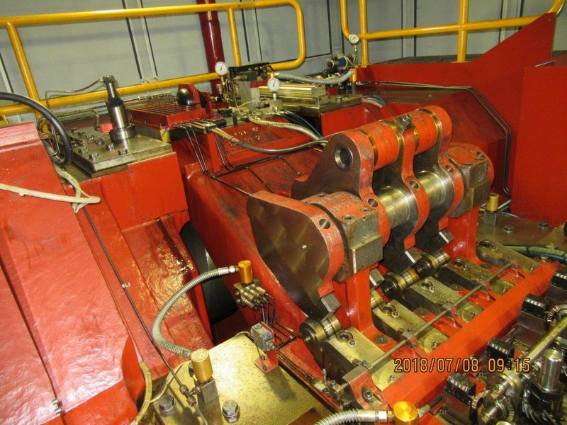 Sacma Model SP-660 AL 5 Die Long Stroke Cold Former 