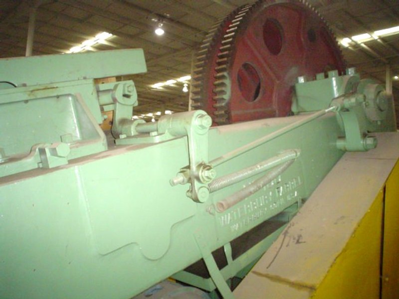 1 1/2&quot; Waterbury Farrel Model 100 Heavy Frame Hand Feed Thread Roller 