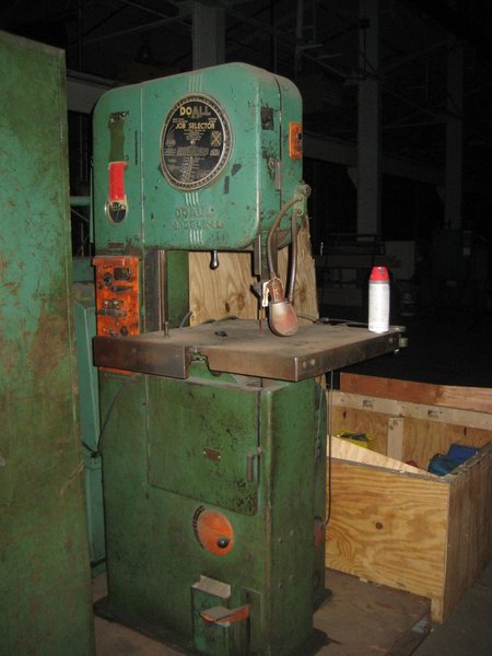 Do_All Model ML Vertical Band Saw