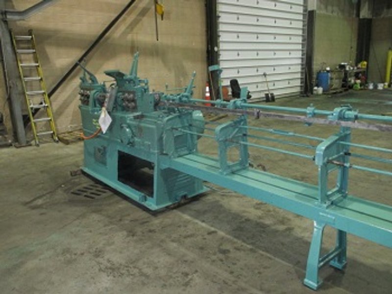 3/8&quot; Lewis Model 8-F Wire Straightening and Cutting Machine