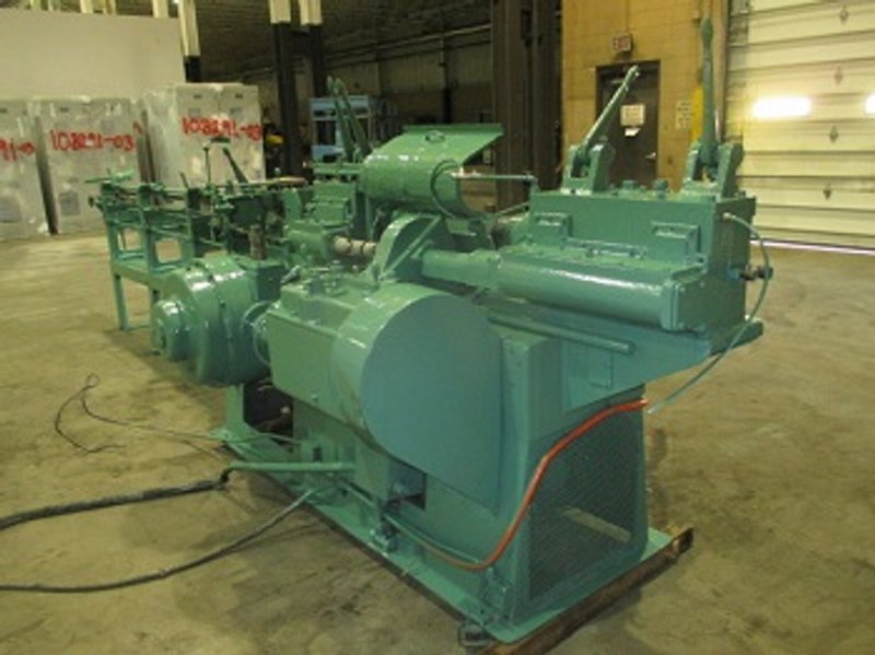 3/8&quot; Lewis Model 8-F Wire Straightening and Cutting Machine