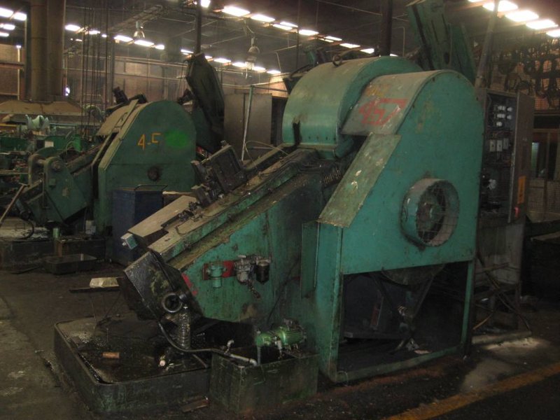 One Used 1&quot; Peltzer and Ehlers Model NKW-K-24 Combi Pointing and Threading Machine