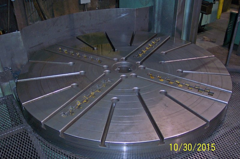 USED, 88&quot; STANKO MODEL 1525 VERTICAL BORING MILL