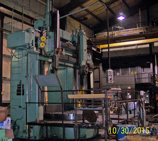USED, 88&quot; STANKO MODEL 1525 VERTICAL BORING MILL