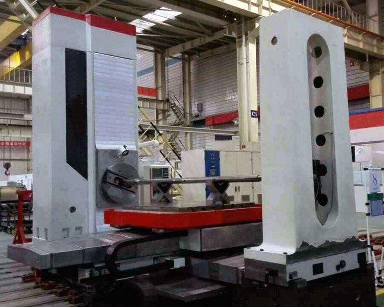 NEW, 4&quot; MANUAL + FULL CNC HORIZONTAL BORING MILL