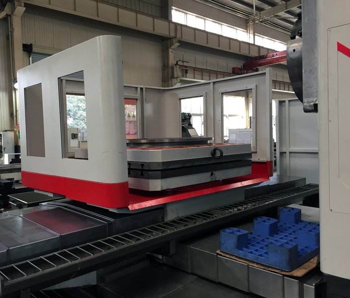 NEW, 4&quot; MANUAL + FULL CNC HORIZONTAL BORING MILL