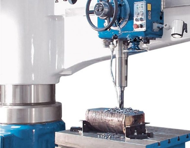 KNUTH R-V RADIAL ARM DRILLING MACHINE