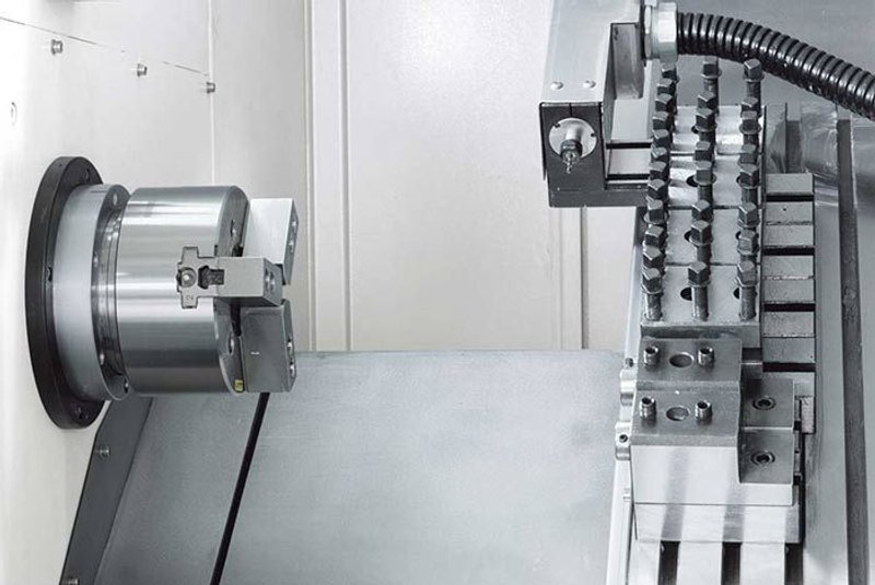 KNUTH MODEL "ROTURN 400 GT" CNC INCLINED BED LATHE