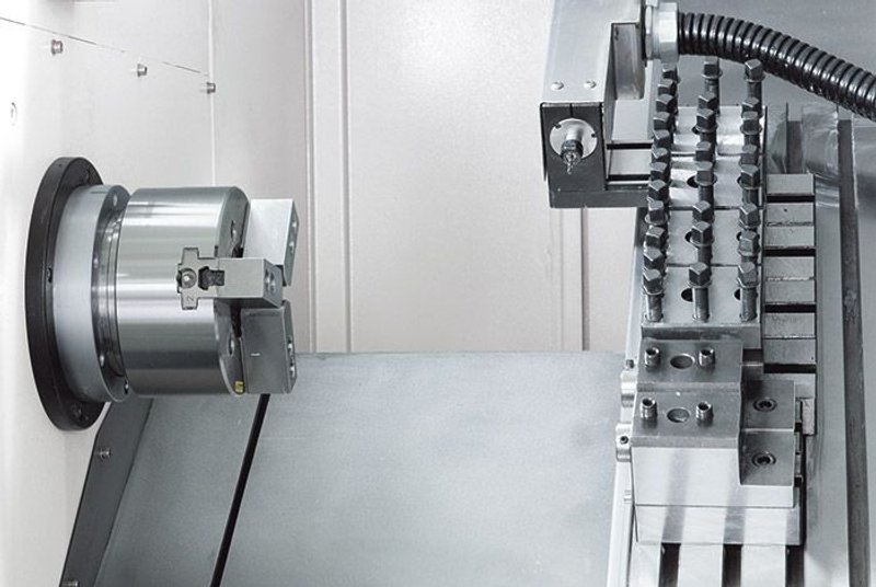 KNUTH MODEL "ROTURN 400 GT" CNC INCLINED BED LATHE