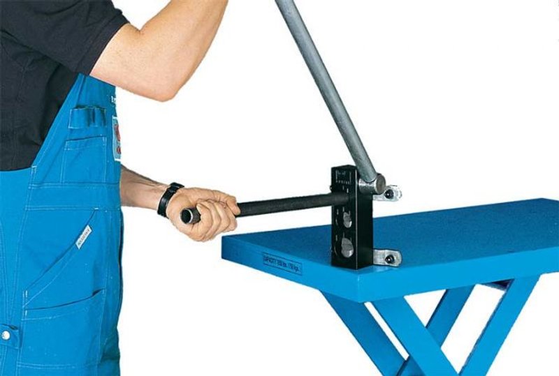 KNUTH RA 2 TUBE NOTCHING MACHINE