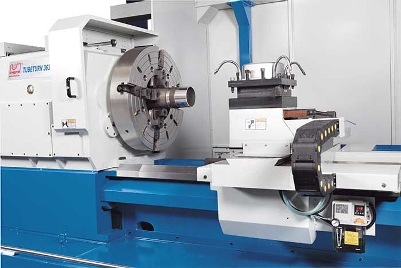 KNUTH "TubeTurn CNC" BOX WAY CNC LATHE