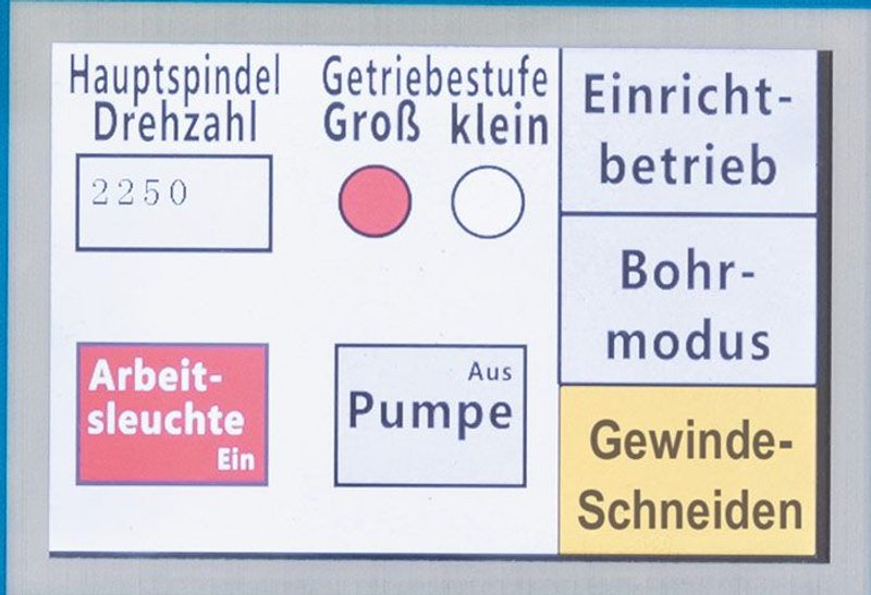 KNUTH KB COLUMN TYPE DRILL PRESS