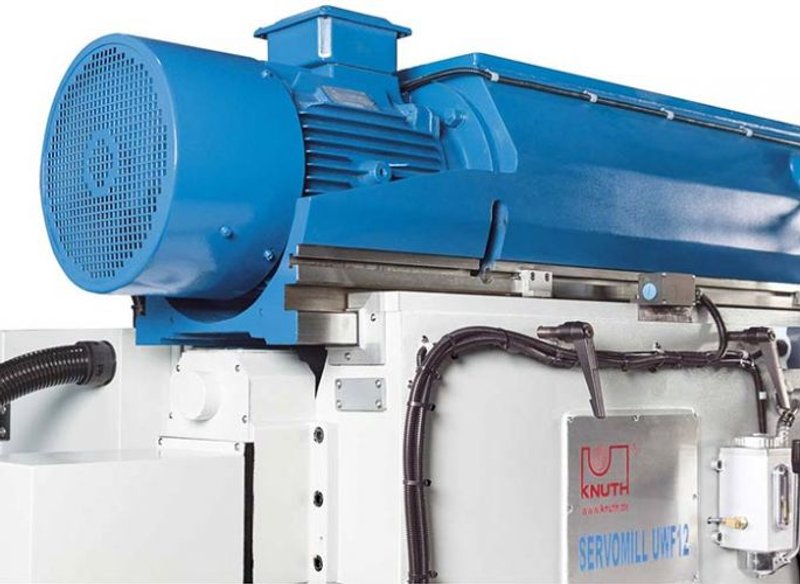KNUTH &quot;Servomill UWF 12&quot; SERVOCONVENTIONAL MILLING MACHINE