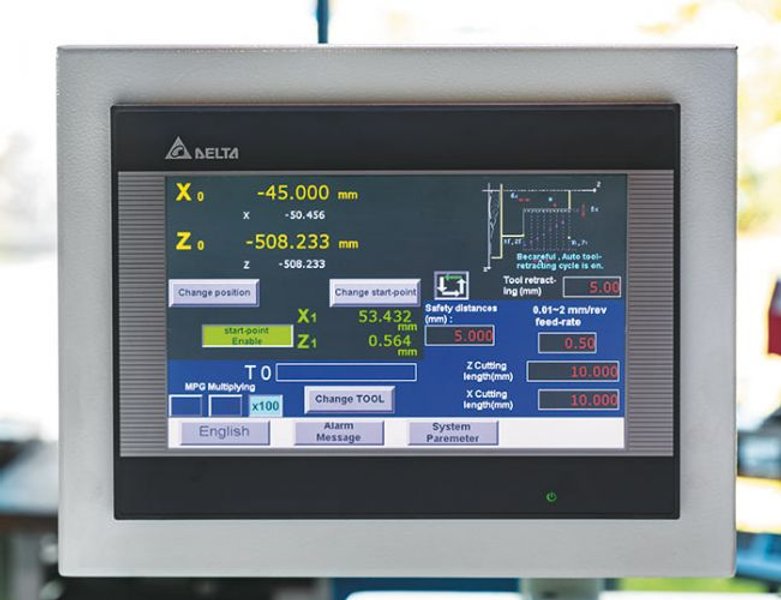 KNUTH "Servoturn 410 NC" SERVO/CONVENTIONAL LATHE