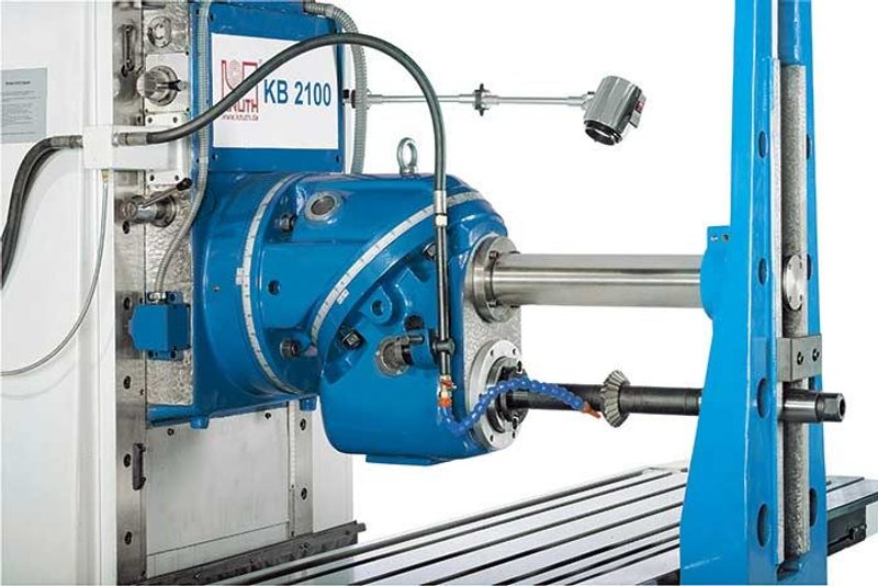 KNUTH MODEL KB 2100 BED TYPE MILLING MACHINE
