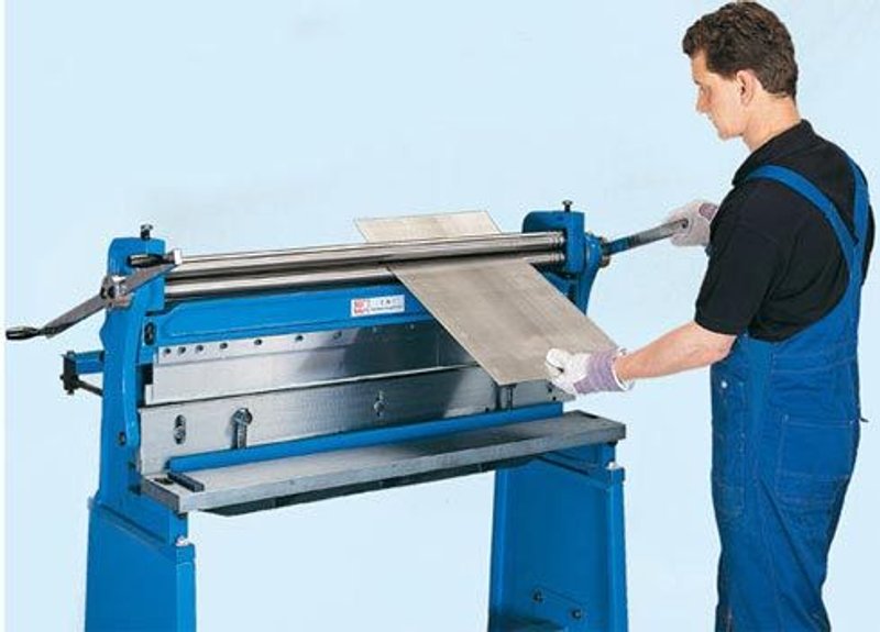 KNUTH 3 IN 1/1000 MANUAL SWING BEAM SHEAR