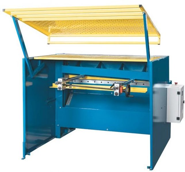 KNUTH KMT B MOTORIZED SWING BEAM PLATE SHEAR