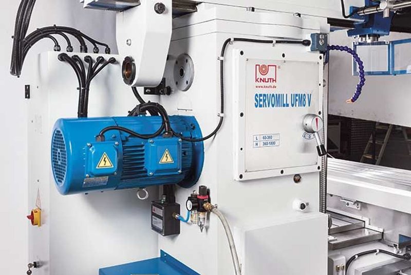 KNUTH SERVOMILL UFM 8 V SERVOCONVENTIONAL MILLING MACHINE