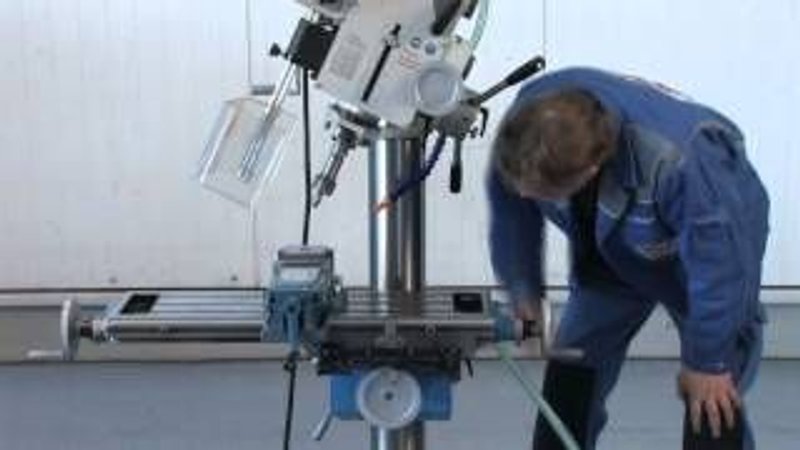 KNUTH MODEL SBF 40 TV 1000 DRILL PRESS/MILLING MACHINE