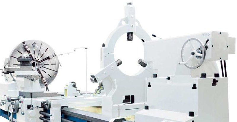 KNUTH MODEL "DL E HEAVY" HEAVY-DUTY ENGINE LATHE