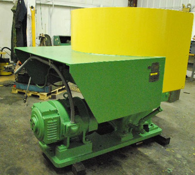 12&quot; VAUGHN MODEL 8SD VERTICAL WIRE DRAWING BULL BLOCK, 10/13 HP (10536)