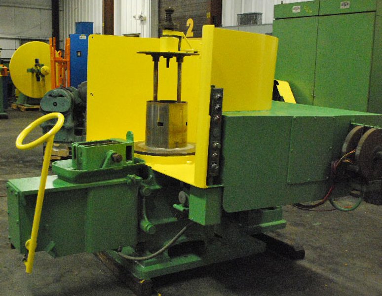 12&quot; VAUGHN MODEL 8SD VERTICAL WIRE DRAWING BULL BLOCK, 10/13 HP (10536)