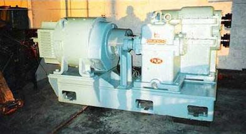 24" X 6 1/2" RUESCH SLITTING HEAD, 125 HP (10610)