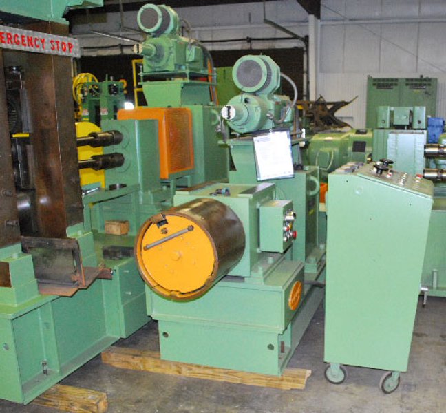 5&quot; x 10&quot; x 10&quot;, STANAT, 4 HI, ROLLING MILL 25 HP DC, POWER SCREWDOWNS (10647)