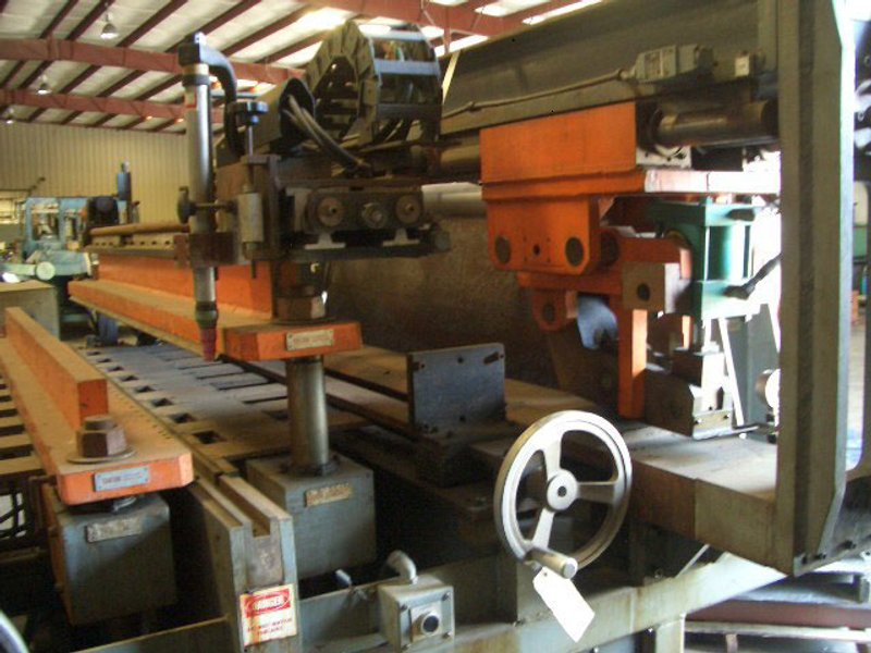 72&quot;(1828MMmm)x.375&quot;(9.5mm) COIL END JOINING WELDER, HOBART 300 AMP WELDER(12264)
