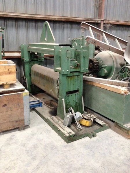 60", DELTA, TWO HEADS 6" &amp; 8" ARBOR, 40,000# COIL, 1/4" THICKNESS (12554)