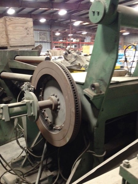 60", DELTA, TWO HEADS 6" &amp; 8" ARBOR, 40,000# COIL, 1/4" THICKNESS (12554)