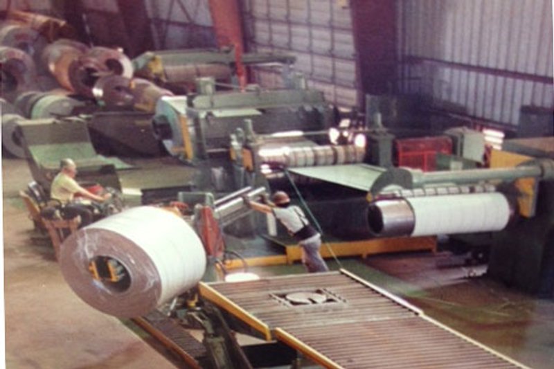 60", DELTA, TWO HEADS 6" &amp; 8" ARBOR, 40,000# COIL, 1/4" THICKNESS (12554)