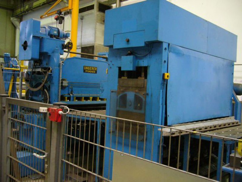 65" (1650mm) x .120" (3mm), UNGERER, CUT-TO-LENGTH/SLITTING LINE,