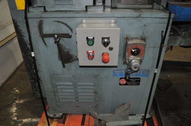 1/4", SHUSTER No. 1AV5, WIRE STRAIGHTEN &amp; CUT-OFF LINE, 20-200 FPM