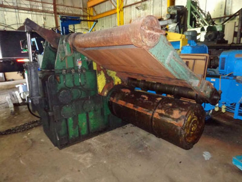 52" x 12" HERR VOSS, 40,000 Lbs, 0.375" - 0.095" SLITTING LINE
(127549)