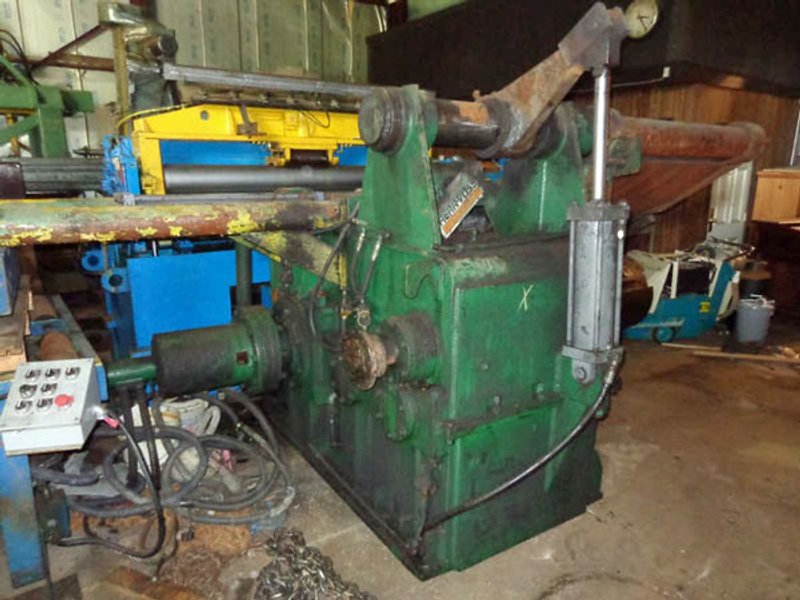 52" x 12" HERR VOSS, 40,000 Lbs, 0.375" - 0.095" SLITTING LINE
(127549)