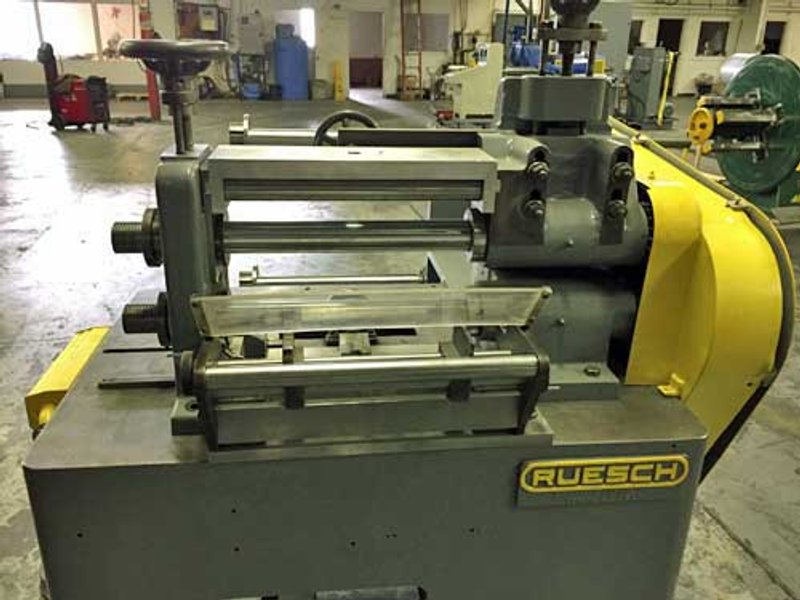 12&quot; x 2 1/2&quot; RUESCH MODEL 76 SLITTING LINE WITH DUAL
WINDERS (13035)