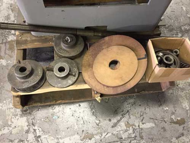 12&quot; x 2 1/2&quot; RUESCH MODEL 76 SLITTING LINE WITH DUAL
WINDERS (13035)