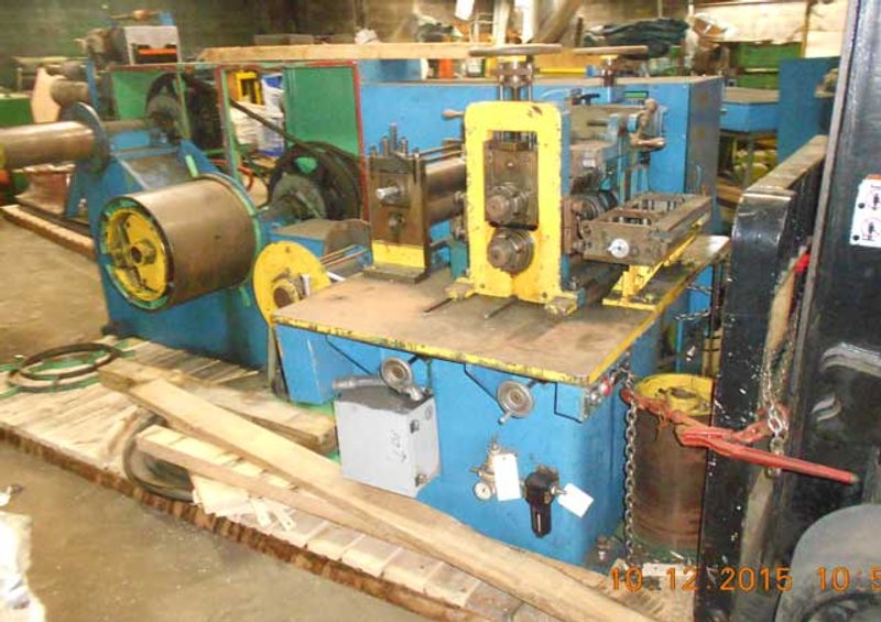 14" (335mm) X 3" (76mm) RUESCH 149, 2,000 Lbs COILS
SLITTING LINE (13182)