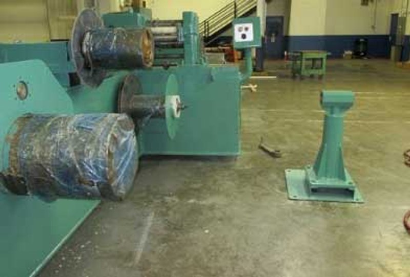 12&quot;(305mm) X 2-1/2&quot;(63.5mm) NOBS SLITTING LINE (13331)