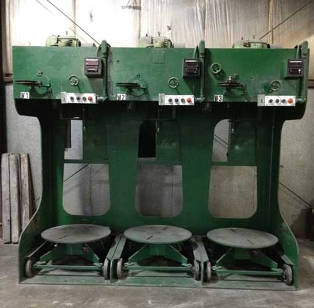 16&quot;(405mm) DRIVE CAPSTAN WHITACRE 3 STATION
DOWNCOILER WIRE TAKE-UP (13443)