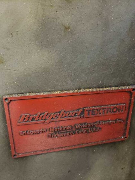 SERIES 2 BRIDGEPORT MILLING MACHINE (13519)


