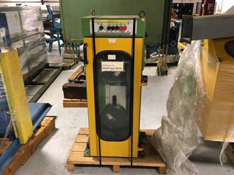 3-3/8&quot; (85mm) X 1-3/8&quot; (35mm) BUHLER SINGLE STAND WIRE FLATTENING MILL (13634)