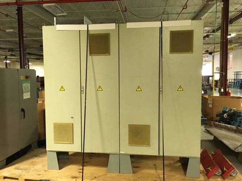 3-3/8&quot; (85mm) X 1-3/8&quot; (35mm) BUHLER SINGLE STAND WIRE FLATTENING MILL (13634)