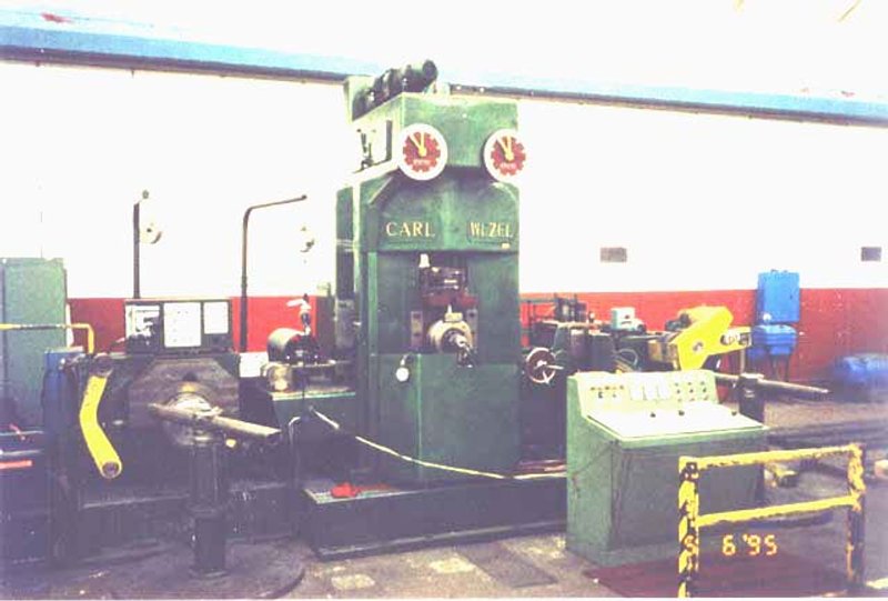 12&quot; (300mm)  x 14&quot; (350mm), CARL WEZEL, 2 HIGH ROLLING MILL PRECISION, AGC, HYD. SCRWDN, VOLLMER (4228)