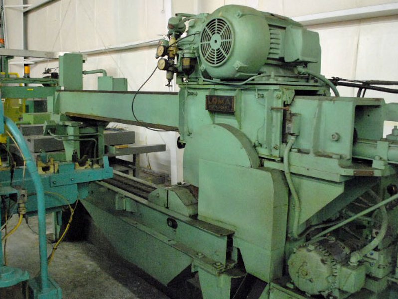 18", LOMA, No. KE-3, CROSS CUT TYPE, 72" CROSS TRAVEL, (4720)