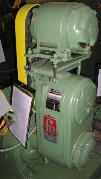 20&quot;, No. DA-03-2020, FASTENER ENGINEERING, VARIDRIVE, BLOCK DIA 20&quot; (4989)